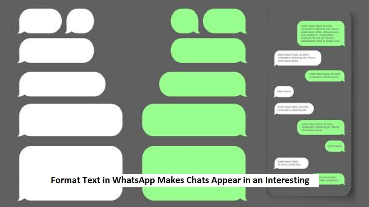 Format Text in WhatsApp Makes Chats Appear in an Interesting