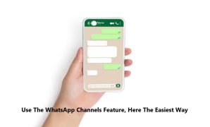 Use The WhatsApp Channels Feature, Here The Easiest Way