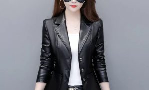Blazer Kulit Wanita